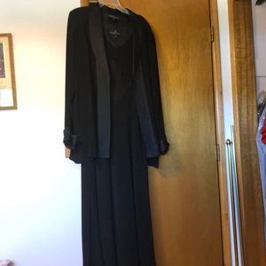 Black formal dress